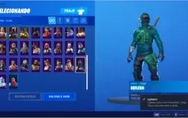 Conta fortnite, com items raros.