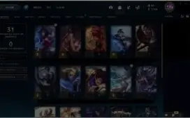 Conta de Lol Com SKINS (Possui EZreal Pulsefire)