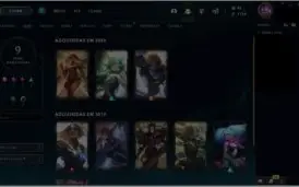 Conta de Lol Com SKINS (Possui EZreal Pulsefire)