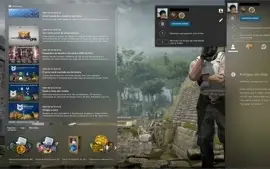 CONTA STEAM 18 ANOS COM MEDALHAS 5/10 DE SERVIÇO