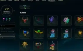 Conta diamante 4 com 25 skins e 3 cromas,96 champs