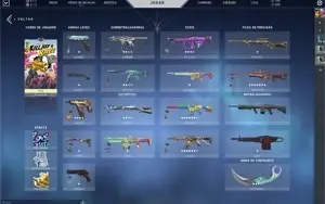 Conta Valorant Diamante 1 + Skins + Todos Os Agentes!