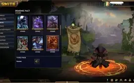 Conta smite lvl 159, todas t5 limitadas, 777 skins