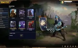 Conta smite lvl 159, todas t5 limitadas, 777 skins