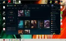 Conta platina V (162 SKINS)