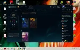 Conta platina V (162 SKINS)