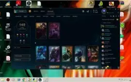 Conta platina V (162 SKINS)