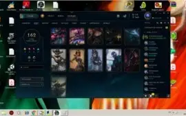 Conta platina V (162 SKINS)