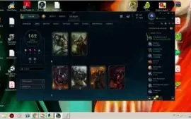 Conta platina V (162 SKINS)