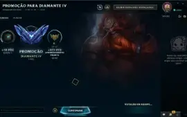 Conta Diamante IV League of Legends