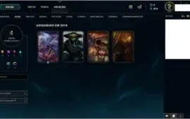 Conta league of legend - platina 2
