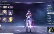 Nível 62. Seele, Kafka, Blade, Jing Yaun, Himeko E2, Clara,