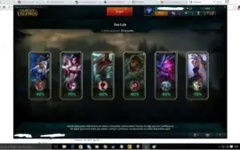 Conta Prata com 58 champs, 9 Skins!