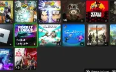 Conta com jogos XBOX
