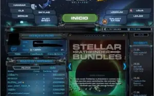 DARK ORBIT - CONTA CAPITÃO FULL 1.75MK URI [BR1 / BR2 / MX1]