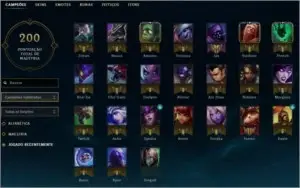 Conta League of Legends