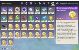 CONTA GENSHIN AR 47 - 10 DROP 5* + INFO NA DESCRIÇÃO