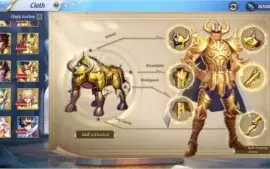 Conta Saint Seiya Awakening Sea