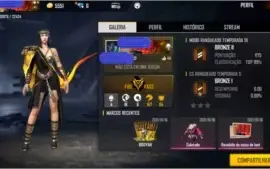 Conta no Free Fire - Com roupas Pet's e Muito Mais...