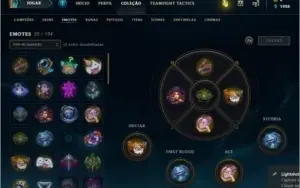 Conta League Of Legends - Smurf platina 2 ultimas seasson