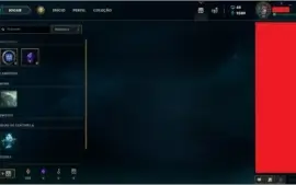 Conta com 566 skins (todas as skins de 2015 pra trás).