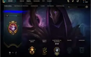 Conta LoL semi feita a md10 79 skins e +