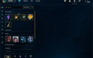 CONTA LEAGUE OF LEGENDS