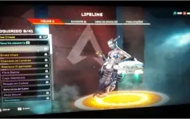 conta apex legends com insginia de 3k de dano