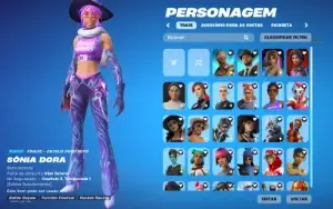 Conta fortnite S4, +200 skins, salve o mundo e skin da fncs