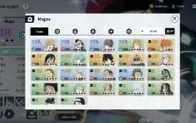 Conta end game, todos os melhores personagens.