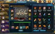 Conta Tranca Lvl Naruto Online