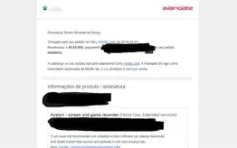 Vende-se key original do gravador action mirillis