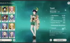 Yae miko + arma de assinatura.