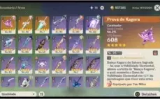 Yae miko + arma de assinatura.