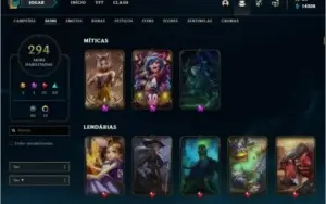 VENDO CONTA D1 294 SKINS