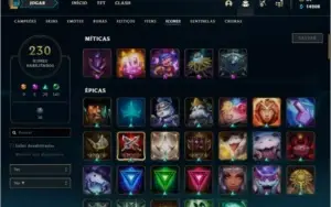 VENDO CONTA D1 294 SKINS