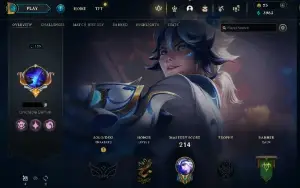 Conta Lol Antiga 2017 Unranked Skins Limitadas/Lendárias