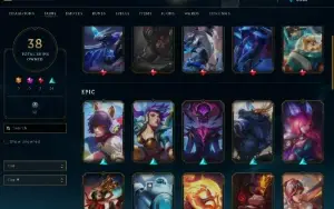 Conta Lol Antiga 2017 Unranked Skins Limitadas/Lendárias