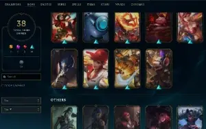 Conta Lol Antiga 2017 Unranked Skins Limitadas/Lendárias