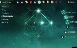 GENSHIN IMPACT - 7 Personagens T5 e 3 Armas T5