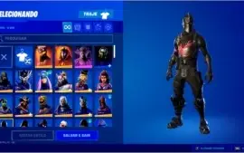 Conta Fortnite Cavaleiro Negro - Ikonic - Galaxy