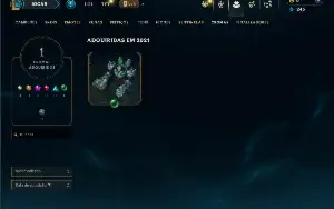 Ouro 2 com 35 Champs e 11 Skins +4 Fragmentos