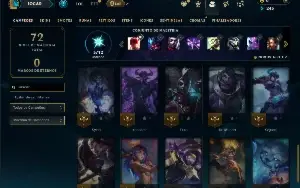 Ouro 2 com 35 Champs e 11 Skins +4 Fragmentos