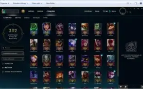 Vendo conta Lv 59 - 332 Maestrias - 82 Champ 27 Box Prata5