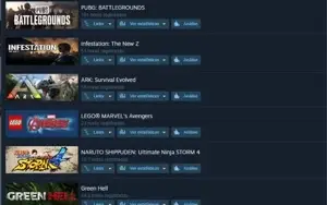 CONTA STEAM CS/RUST/R6/RAFT/GTA/ARK/NARUTO/GREENHEL/THEFORES