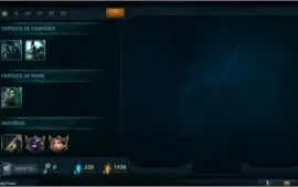 CONTA LOL 49HEROES/7SKINS/3PAG RUNA/34ICONES/BRONZE V