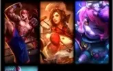 CONTA LOL 49HEROES/7SKINS/3PAG RUNA/34ICONES/BRONZE V