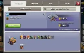 Conta Clash Of Clans CV10 Quase Full 4500 Gemas