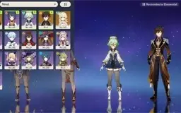 AR25 - Cyno + Zhongli com Lança prismática