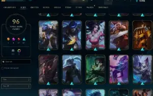 Conta Lol Full Acesso - 1693 Rp - 100+ Skins - 167 Campeões